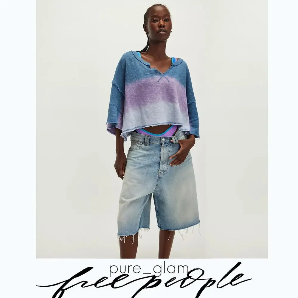 Free People pullover tee
